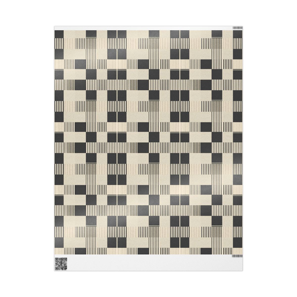 All-Season Geometric Wrapping Paper — Geometric Pattern