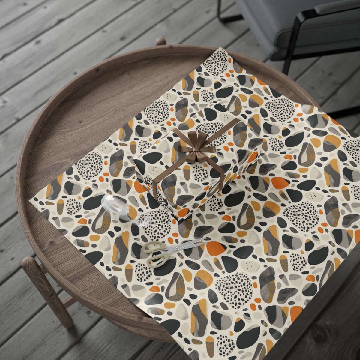 All-Season Organic Wrapping Paper — Organic Pattern