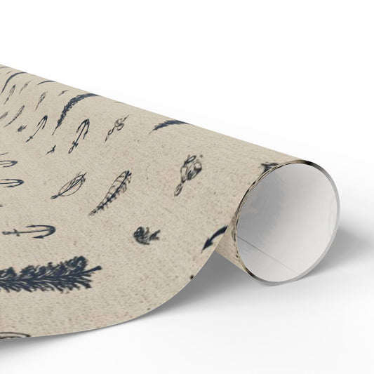 All-Season Rustic Wrapping Paper — Rustic Pattern