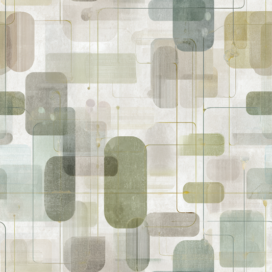 Flowchart seamless wrapping paper pattern