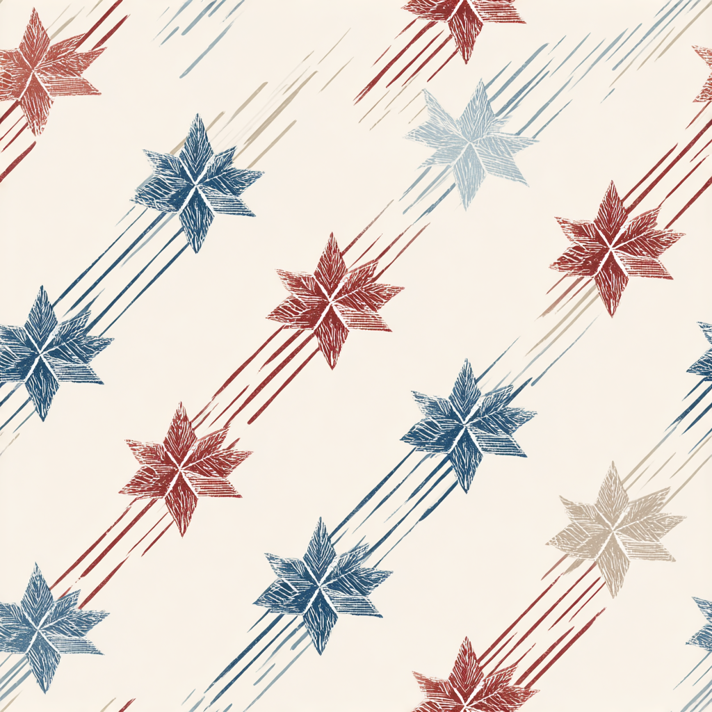 Stars seamless wrapping paper pattern