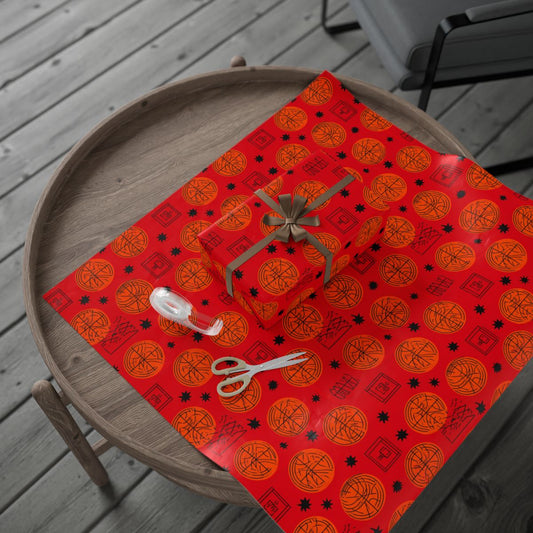 Basketball & Hoops Wrapping Paper