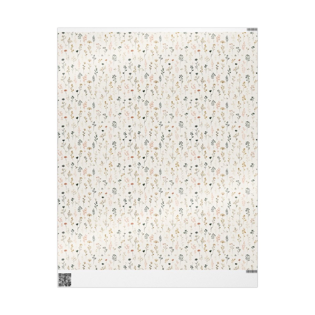 Botanical Illustration Wrapping Paper — Study No. 009