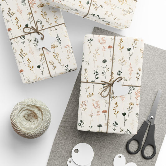 Botanical Illustration Wrapping Paper — Study No. 009