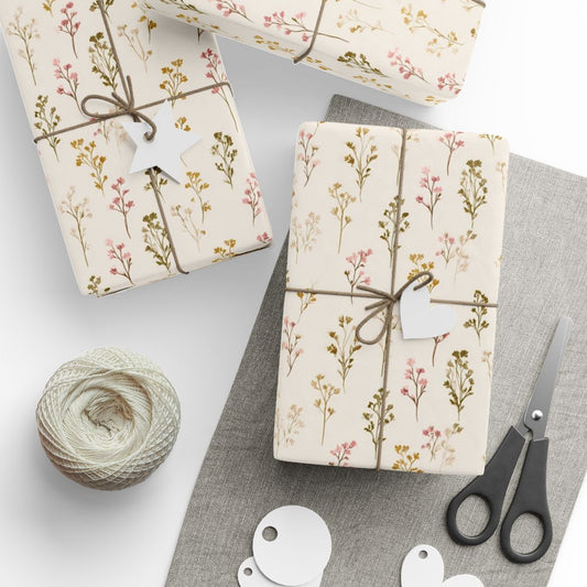 Botanical Illustration Wrapping Paper — Study No. 010
