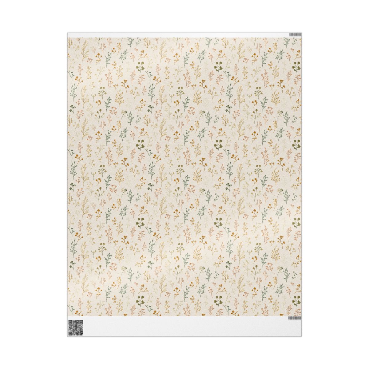 Botanical Illustration Wrapping Paper — Study No. 011