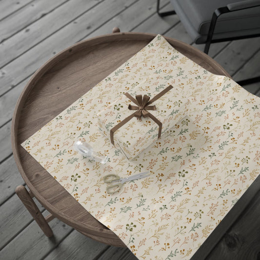Botanical Illustration Wrapping Paper — Study No. 011