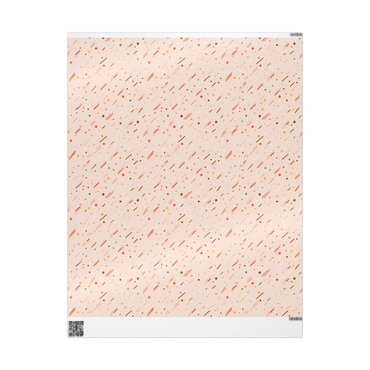 Celebration Confetti Wrapping Paper — Pattern No. 002