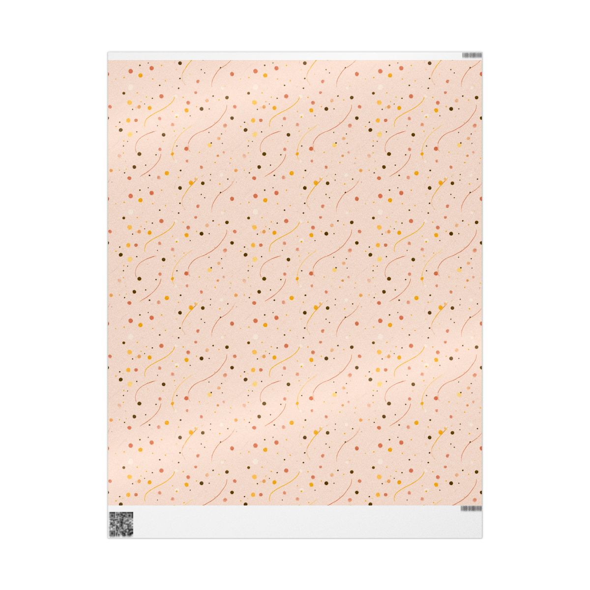 Celebration Confetti Wrapping Paper — Pattern No. 004
