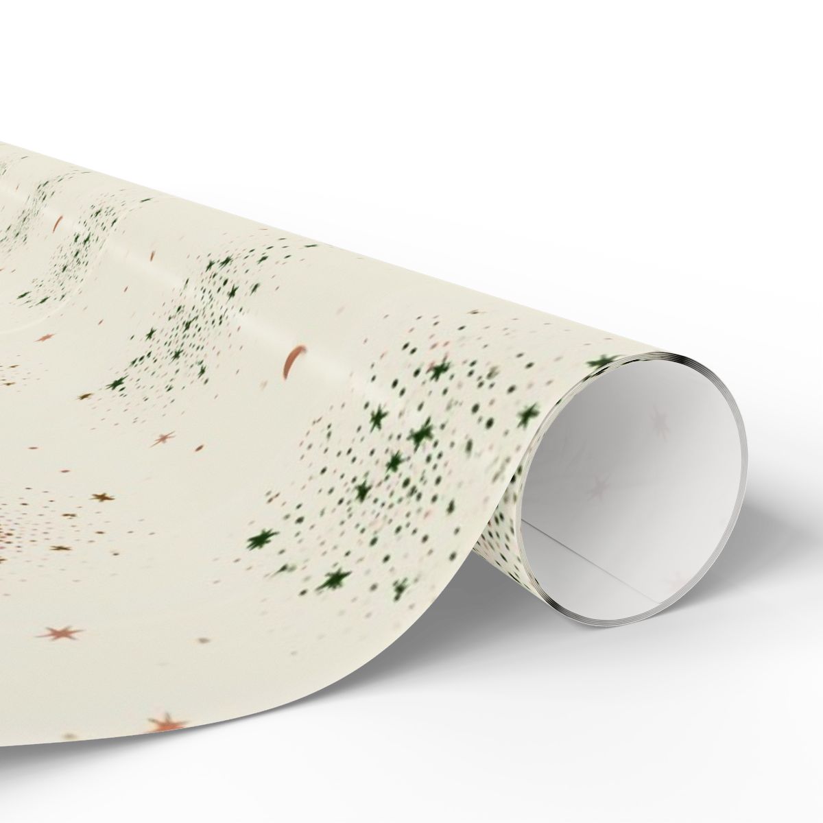 Celestial Night Sky Wrapping Paper — Stars & Moons Pattern (Design 8)