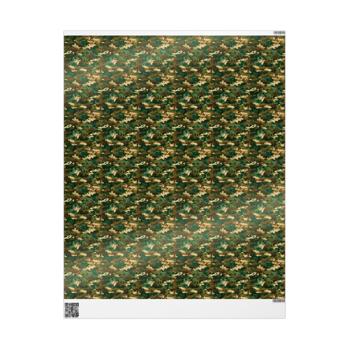 Classic Camouflage Wrapping Paper