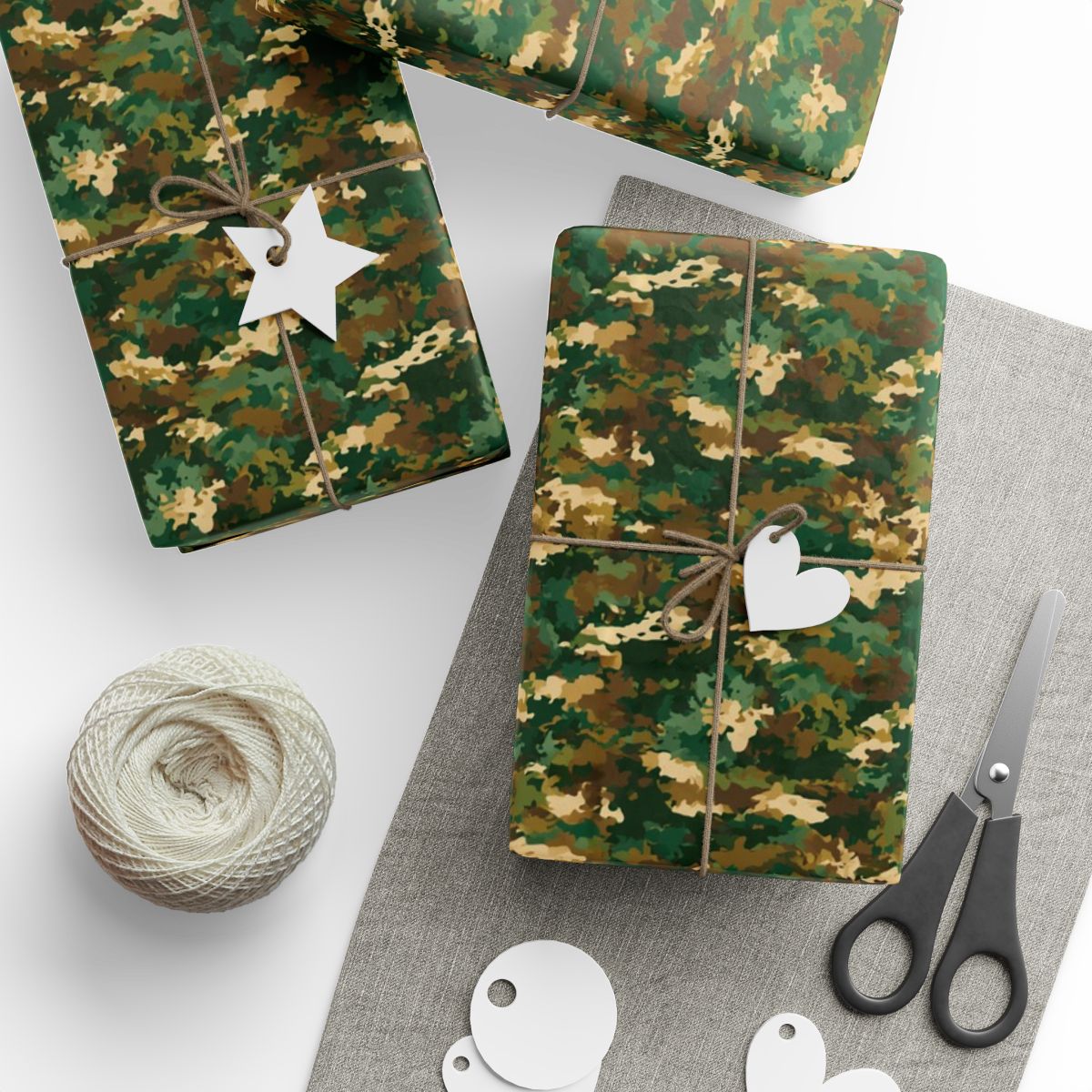 Classic Camouflage Wrapping Paper