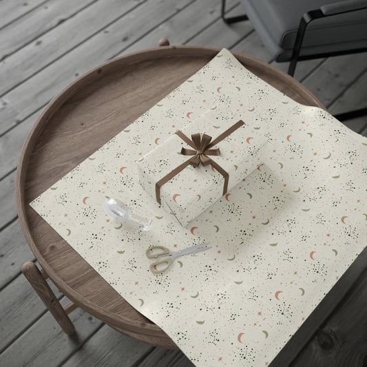 Constellation Map Wrapping Paper | Star Map & Celestial Pattern | All-Season Gift Wrap