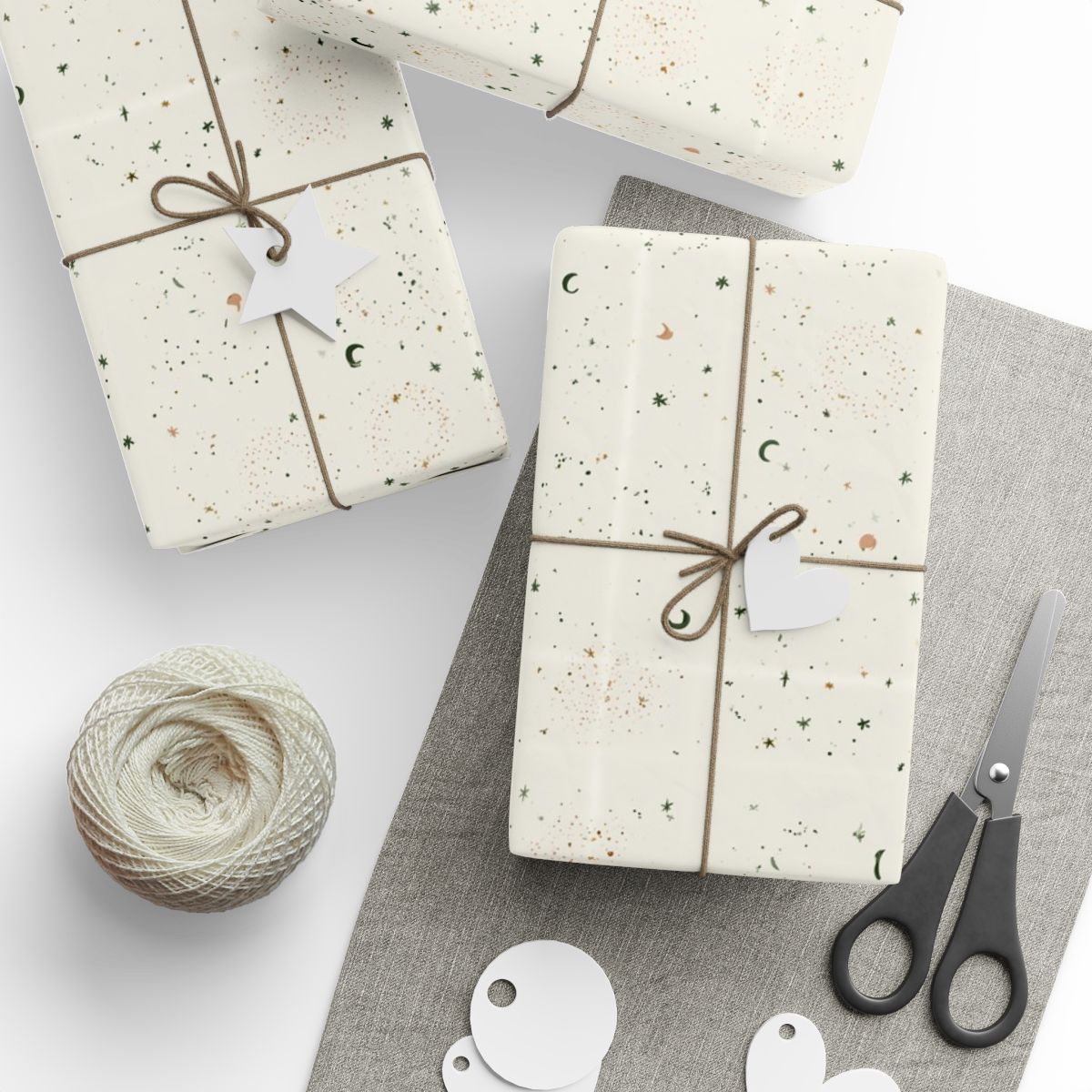 Constellation Map Wrapping Paper | Star Map & Celestial Pattern | All-Season Gift Wrap