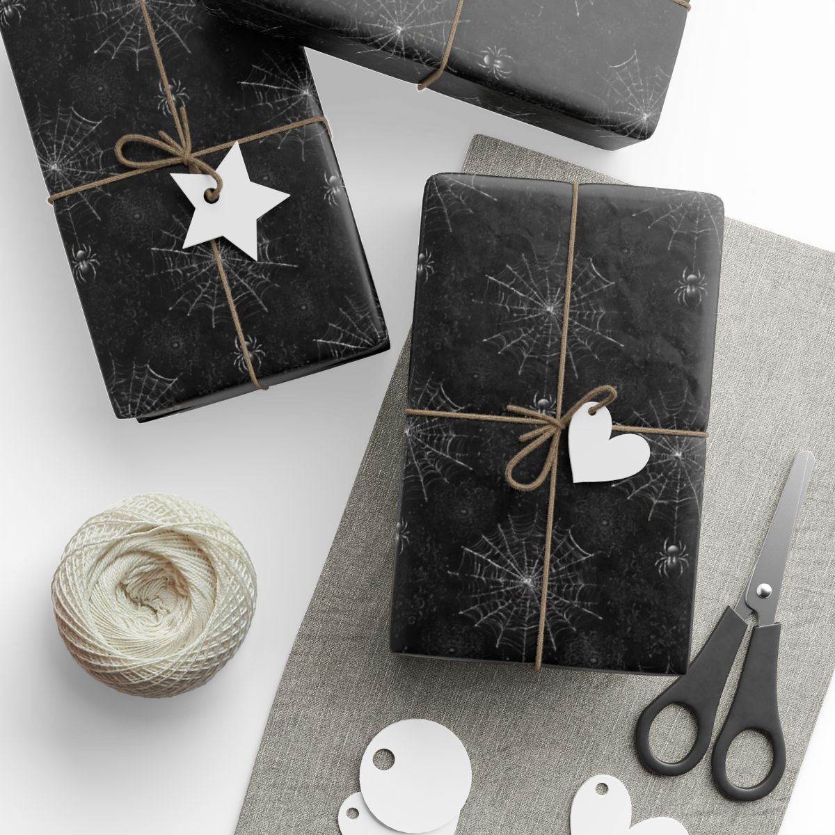 Damask Spiderweb Wrapping Paper
