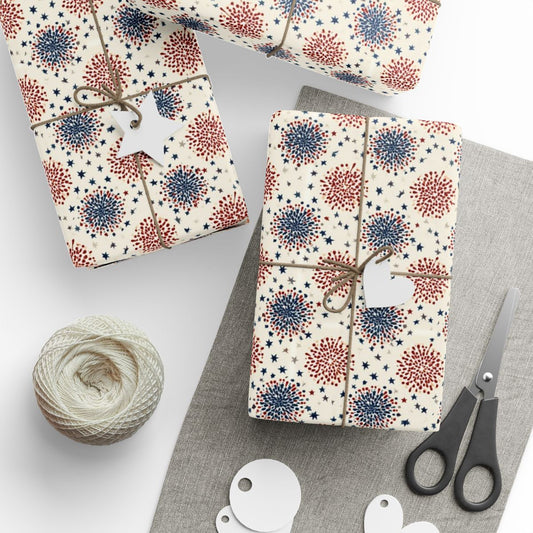 Dandelion Firework Wrapping Paper