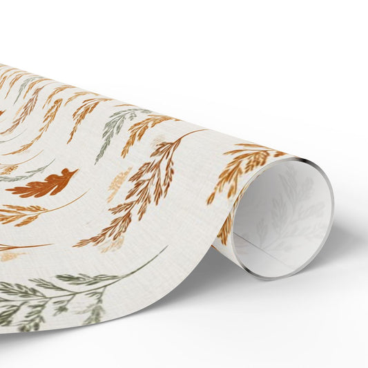 Fall Botanical Wrapping Paper — Autumn Study No. 003
