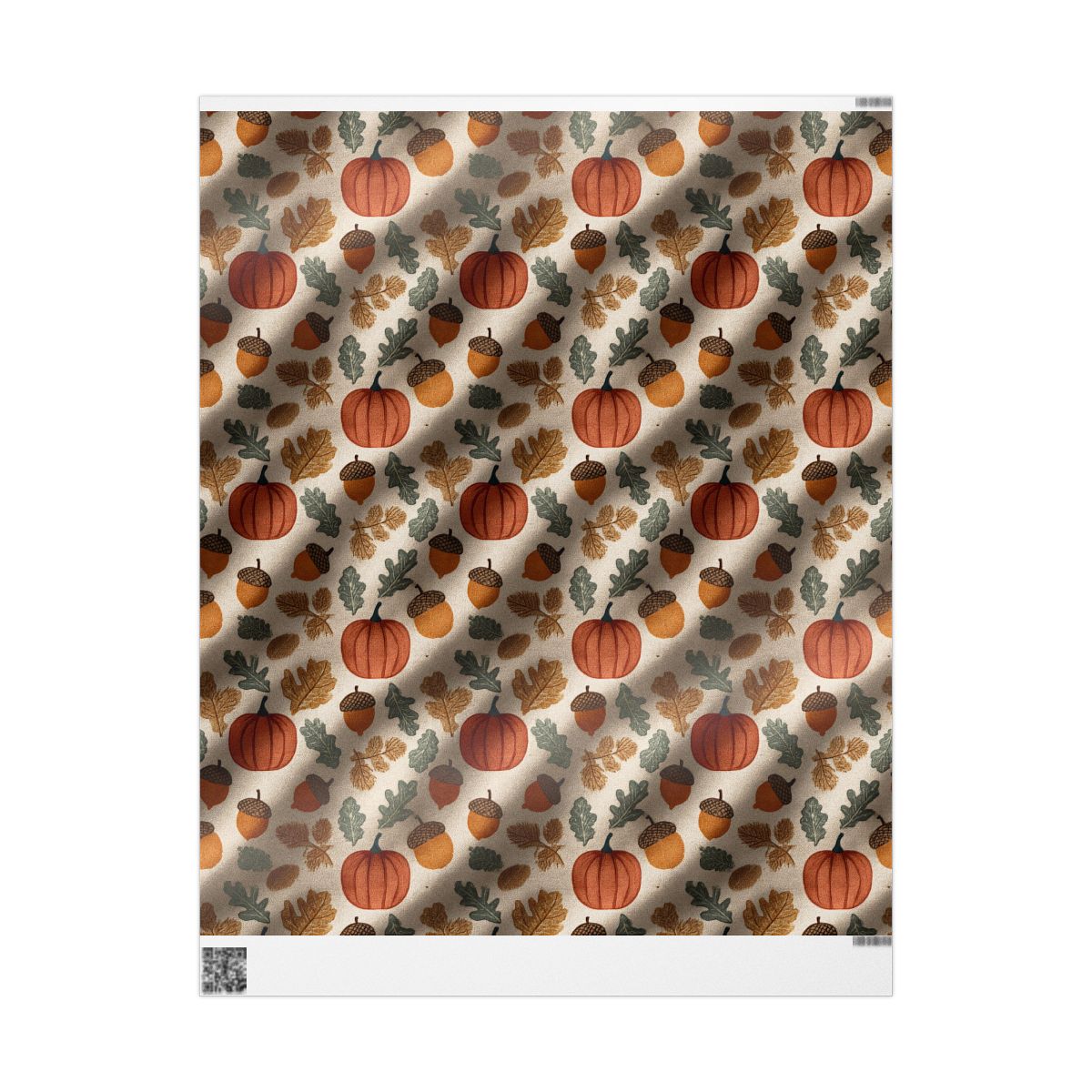 Fall Botanical Wrapping Paper — Botanical Pattern