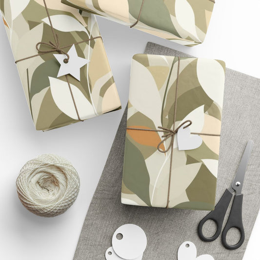 Fall Modern Wrapping Paper — Modern Pattern