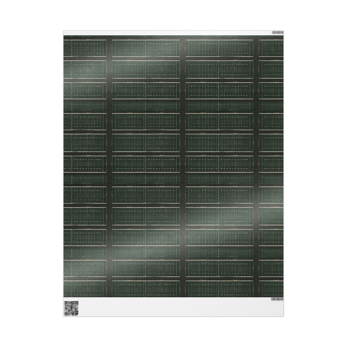 Fall Sports Wrapping Paper — Football & Game Day Pattern (Design 4)