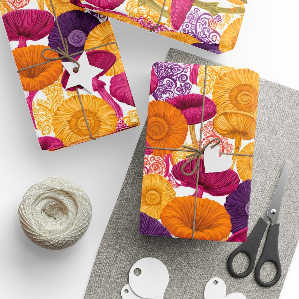 Fantastical Mushroom Wrapping Paper