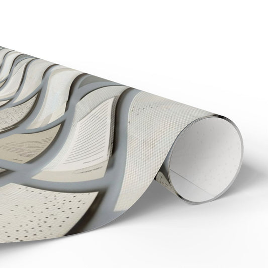 Filing System Pattern Wrapping Paper — Index No. 004