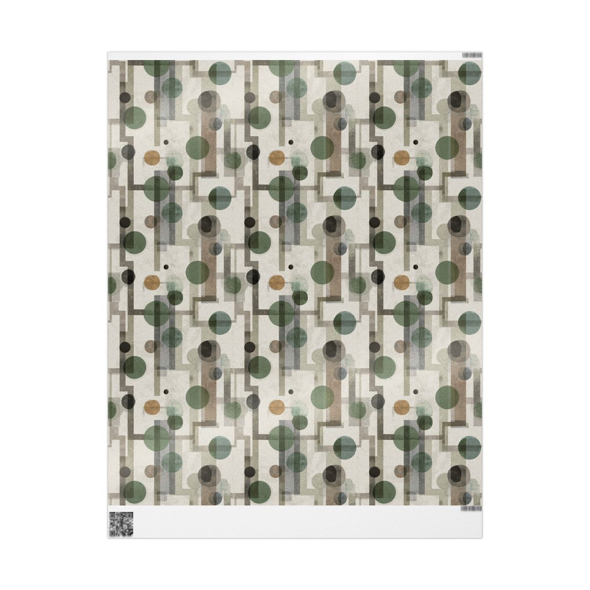 Flowchart Pattern Wrapping Paper — Process No. 002
