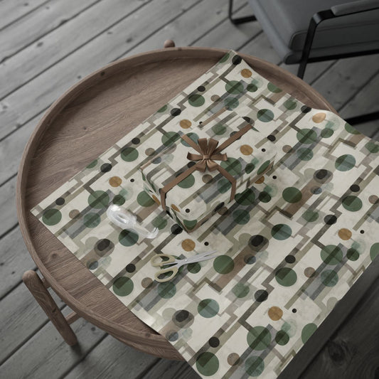 Flowchart Pattern Wrapping Paper — Process No. 002