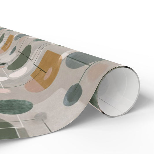 Flowchart Pattern Wrapping Paper — Process No. 003