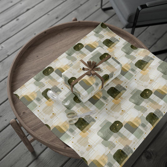 Flowchart Pattern Wrapping Paper — Process No. 004