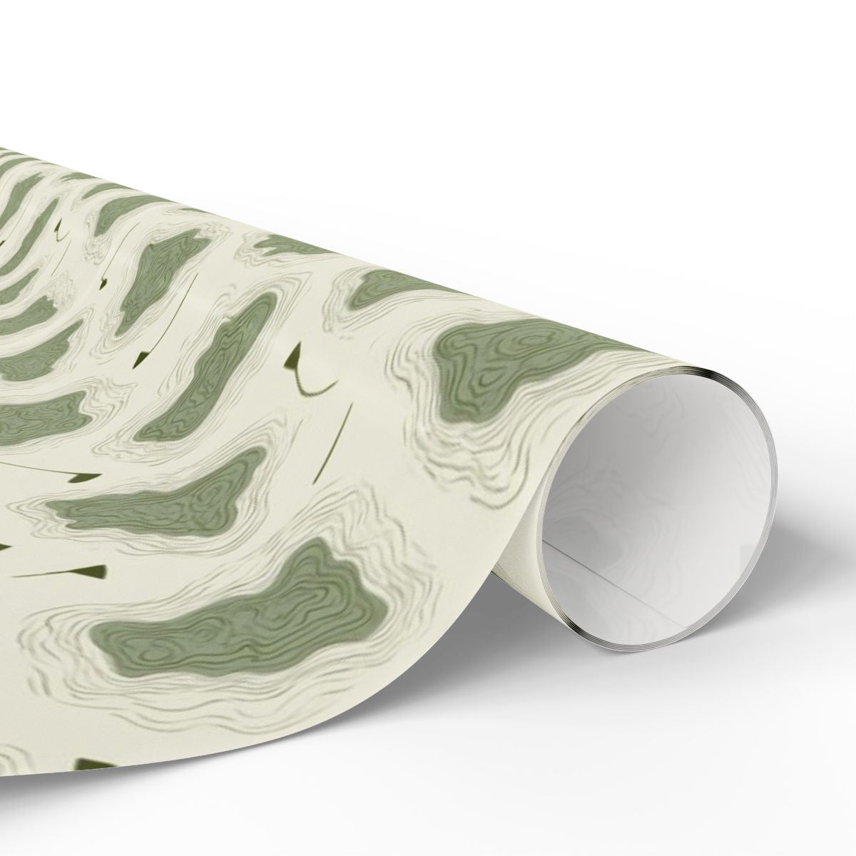 Golf Course Topography Wrapping Paper