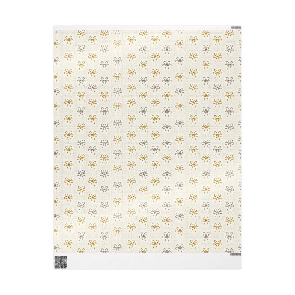 Hand-Drawn Gift Bows Wrapping Paper