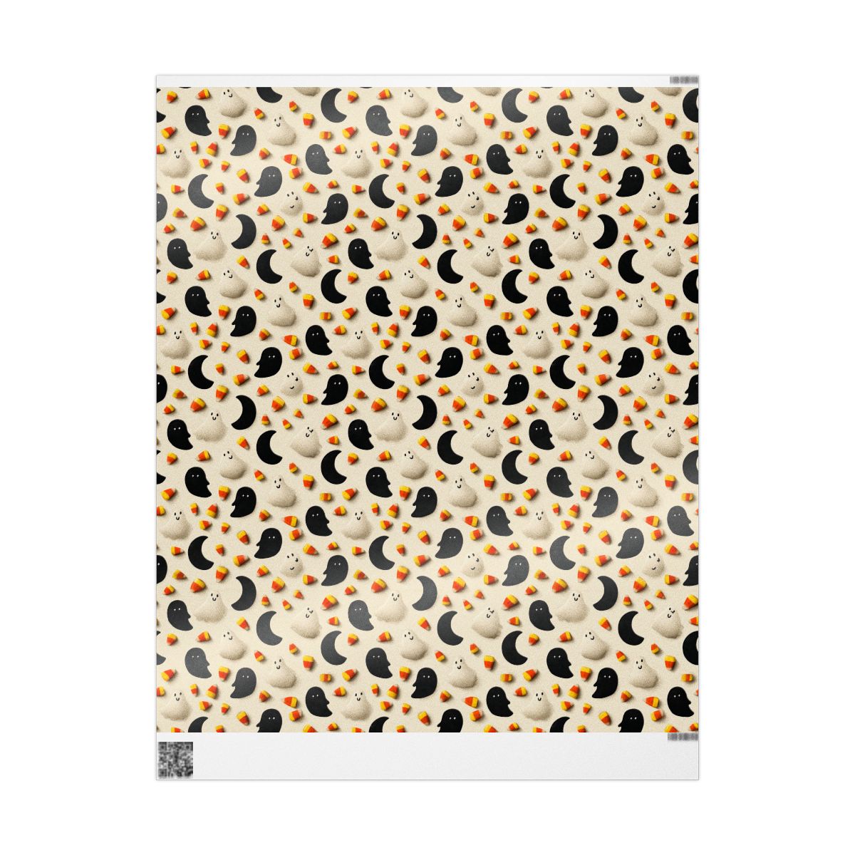 Holiday Halloween Wrapping Paper — Halloween Pattern