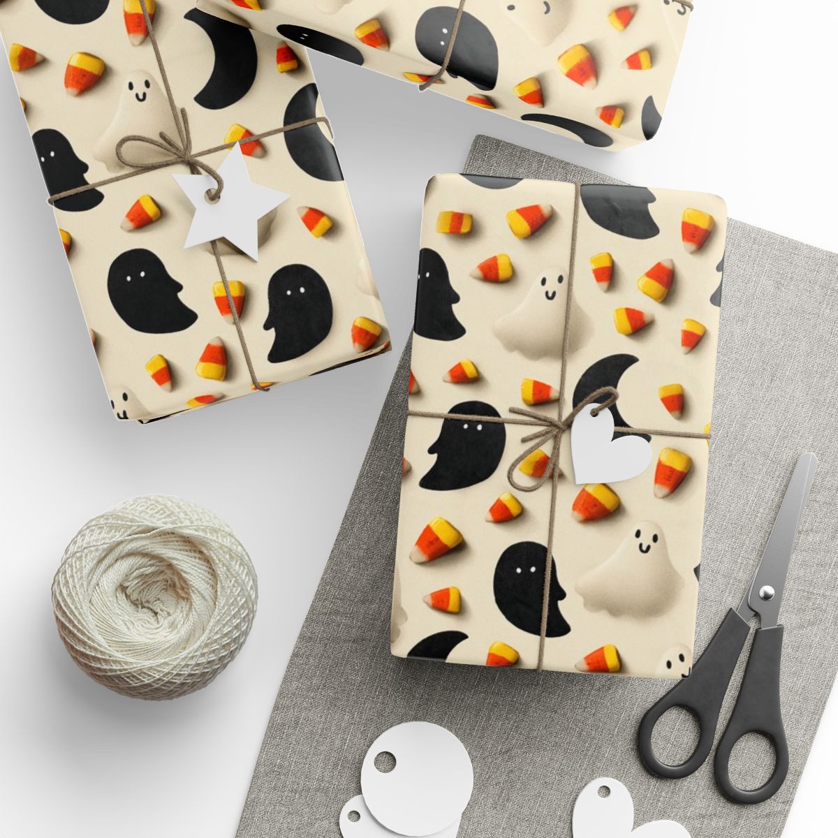 Holiday Halloween Wrapping Paper — Halloween Pattern