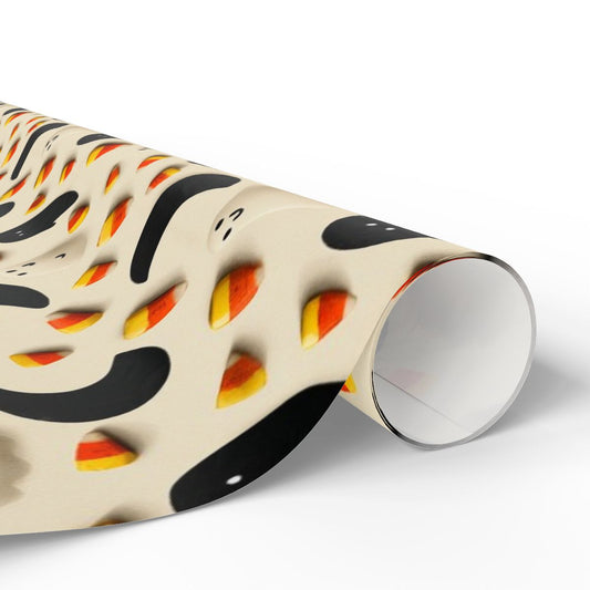Holiday Halloween Wrapping Paper — Halloween Pattern