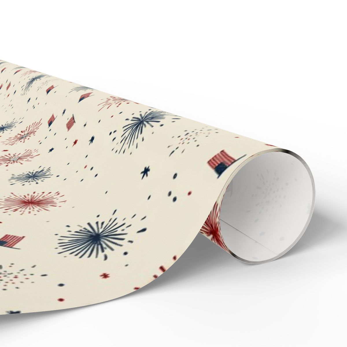 Holiday Patriotic Wrapping Paper — Patriotic Pattern