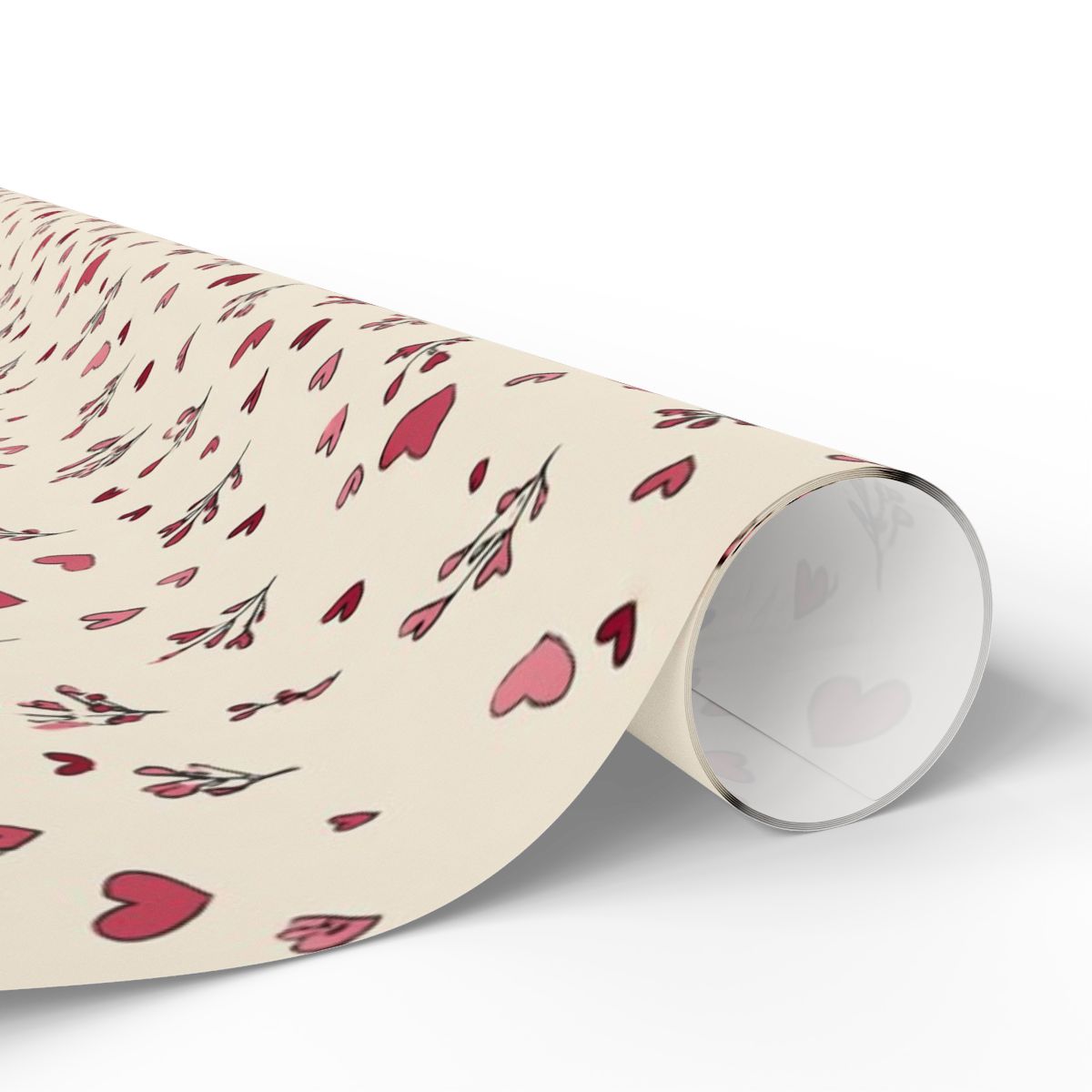 Holiday Valentine Wrapping Paper — Valentine's Pattern