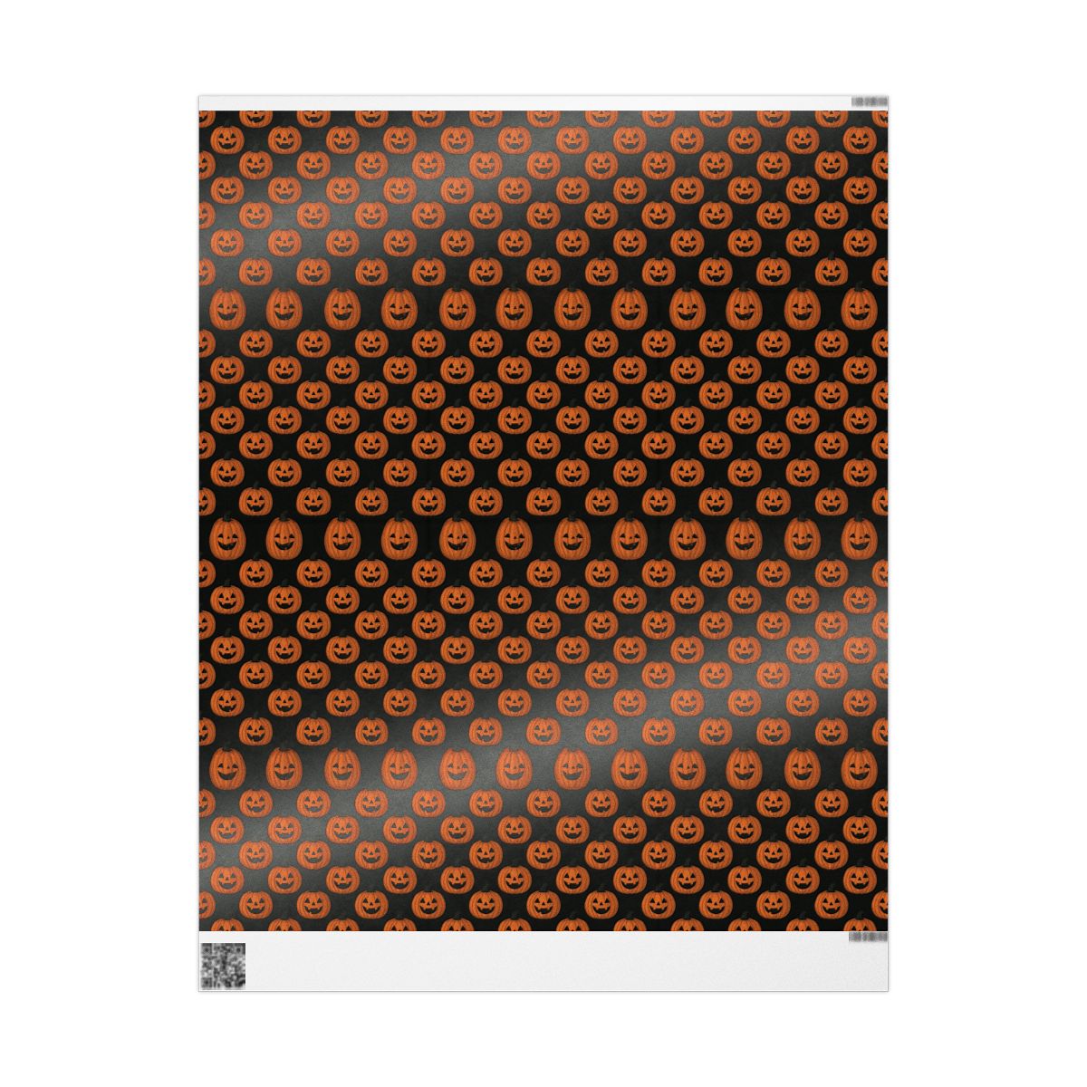 Jack-O-Lantern Wrapping Paper