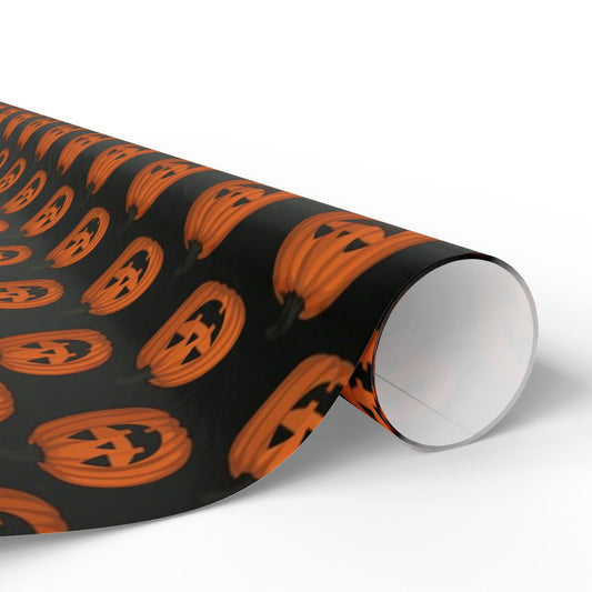 Jack-O-Lantern Wrapping Paper