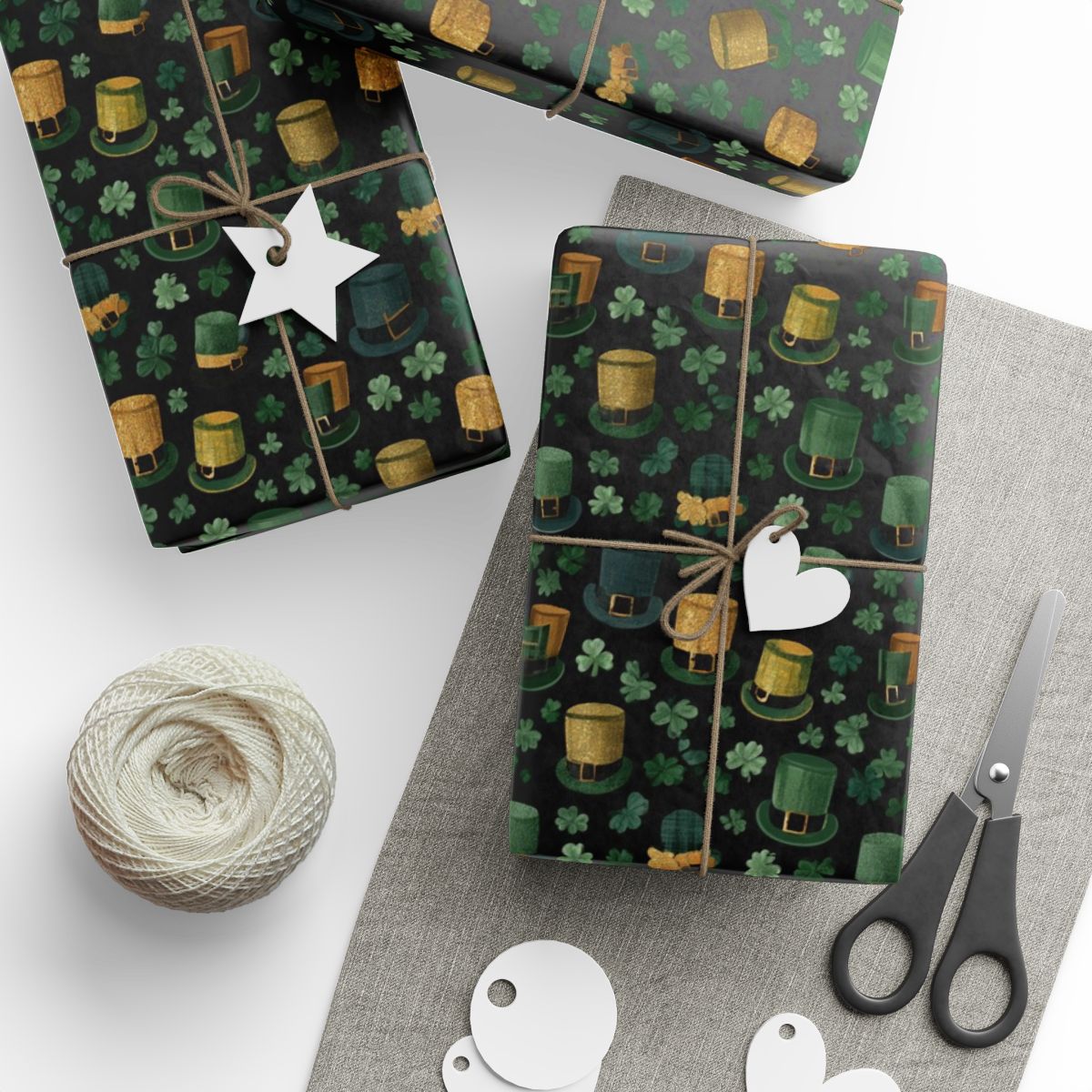 Leprechaun Hat & Shamrock No. 1