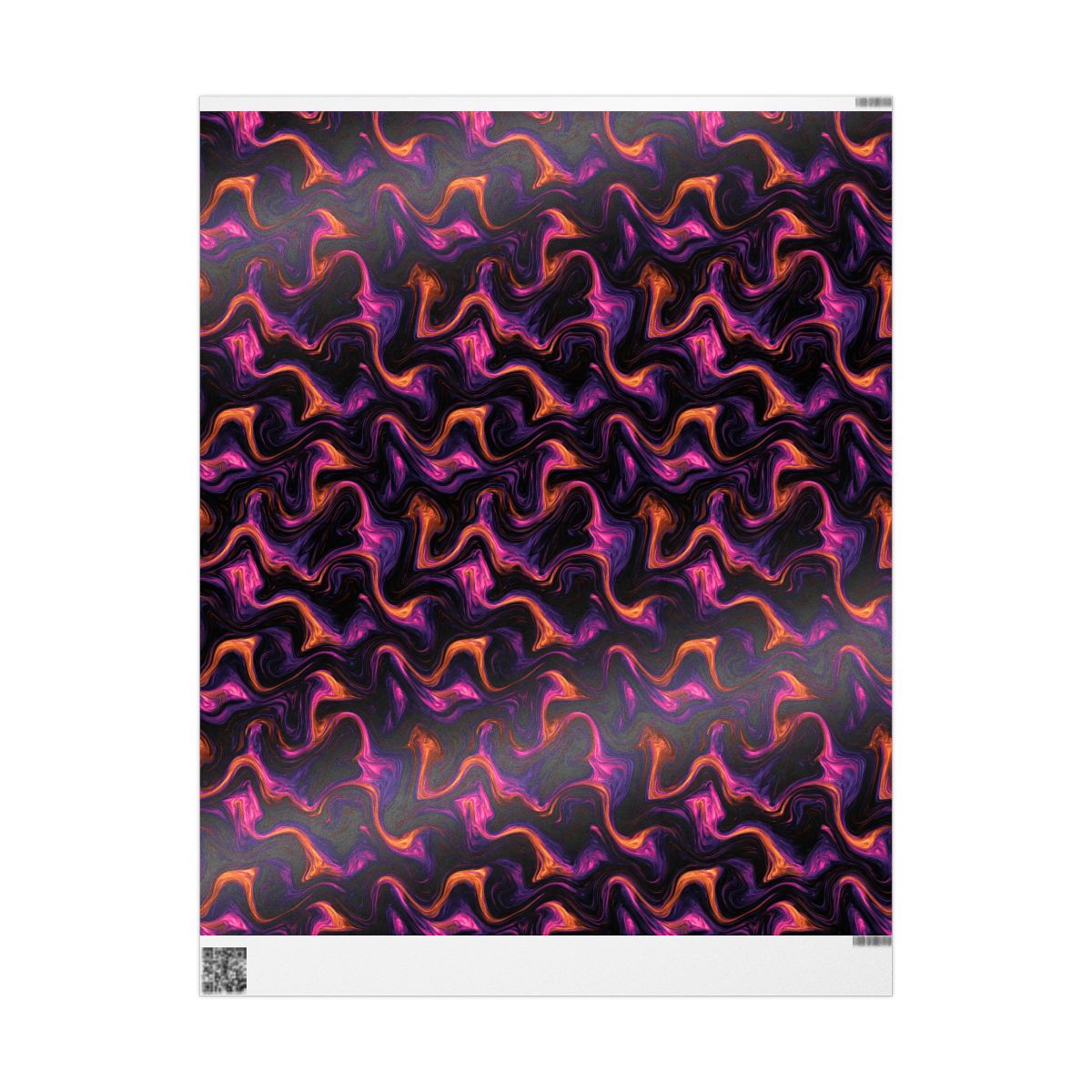 Liquid Marble Swirl Wrapping Paper