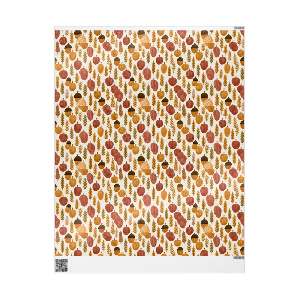 Mid-Century Modern Harvest Wrapping Paper