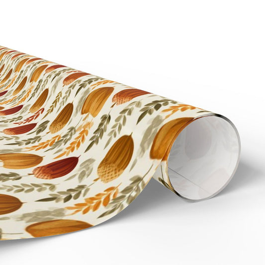 Mid-Century Modern Harvest Wrapping Paper