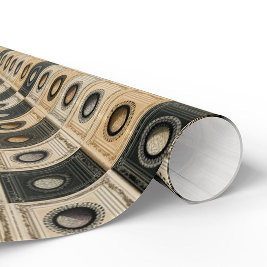 Natural History Specimen Label Wrapping Paper