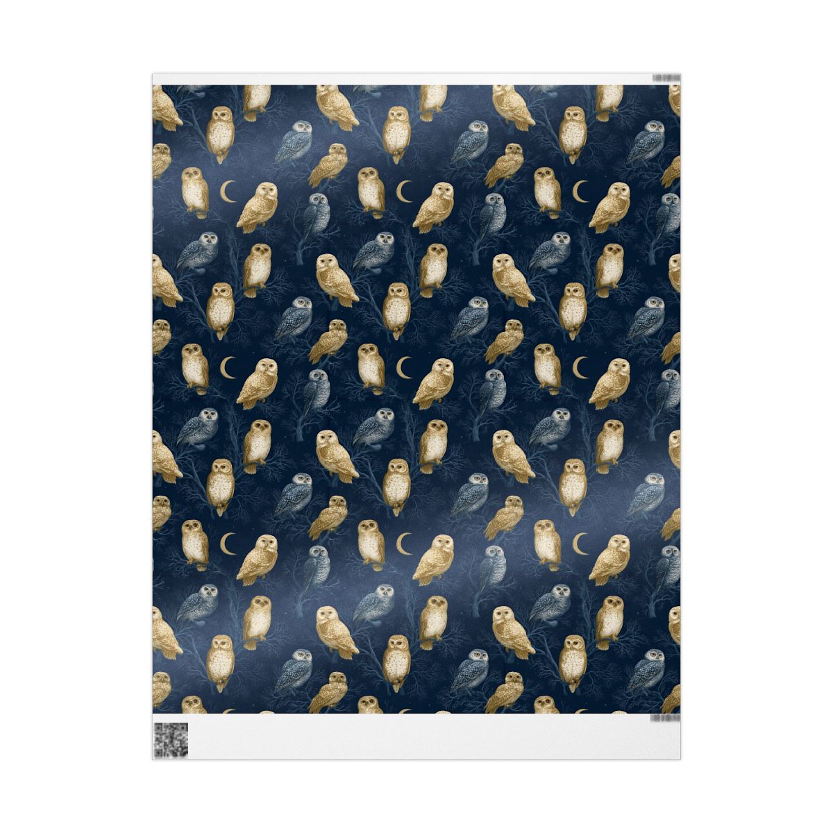 Night Owls Wrapping Paper