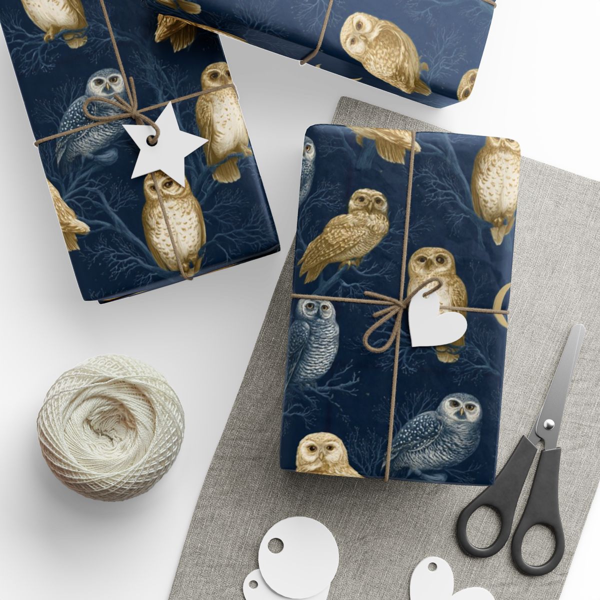 Night Owls Wrapping Paper