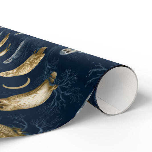 Night Owls Wrapping Paper