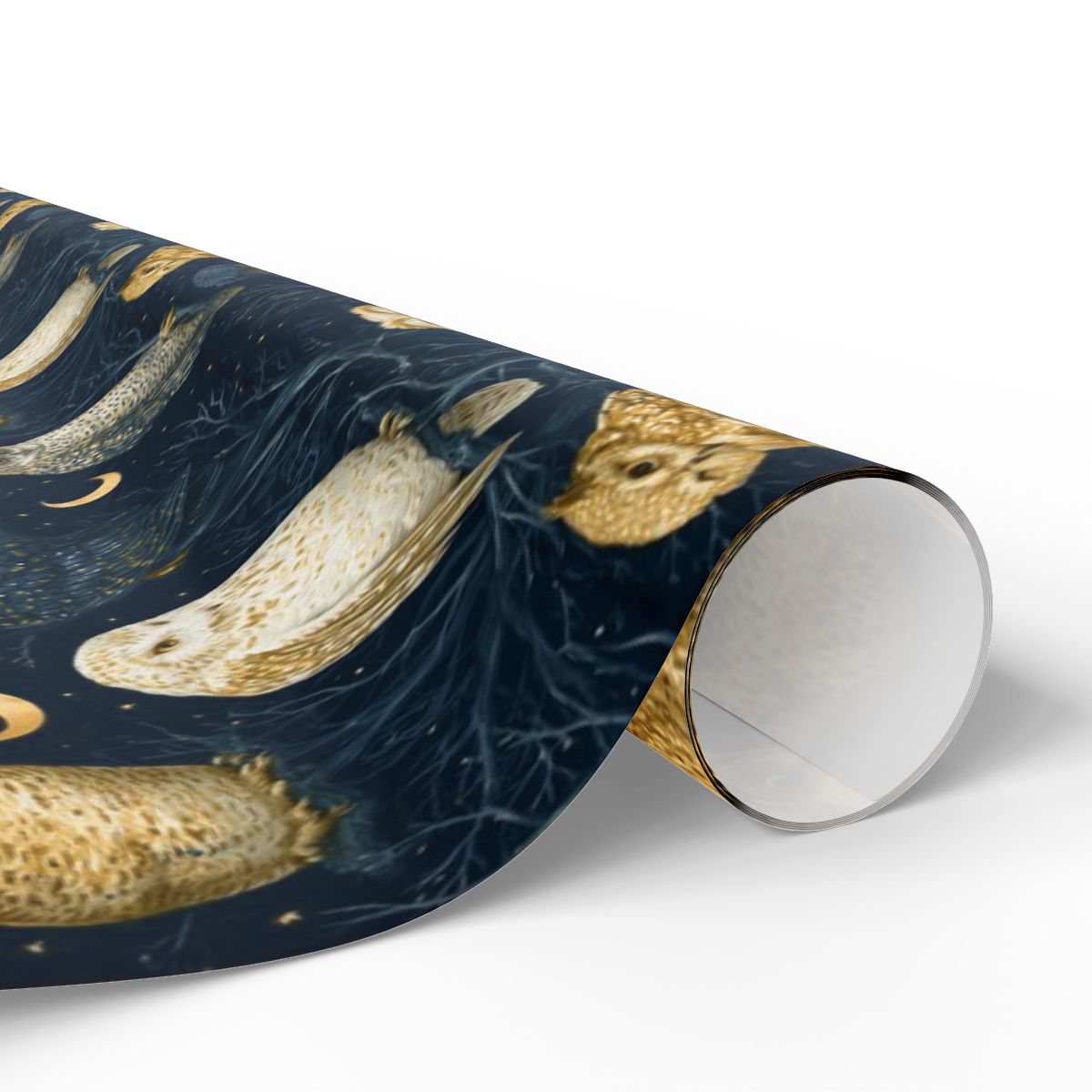 Owls in the Moonlight Wrapping Paper