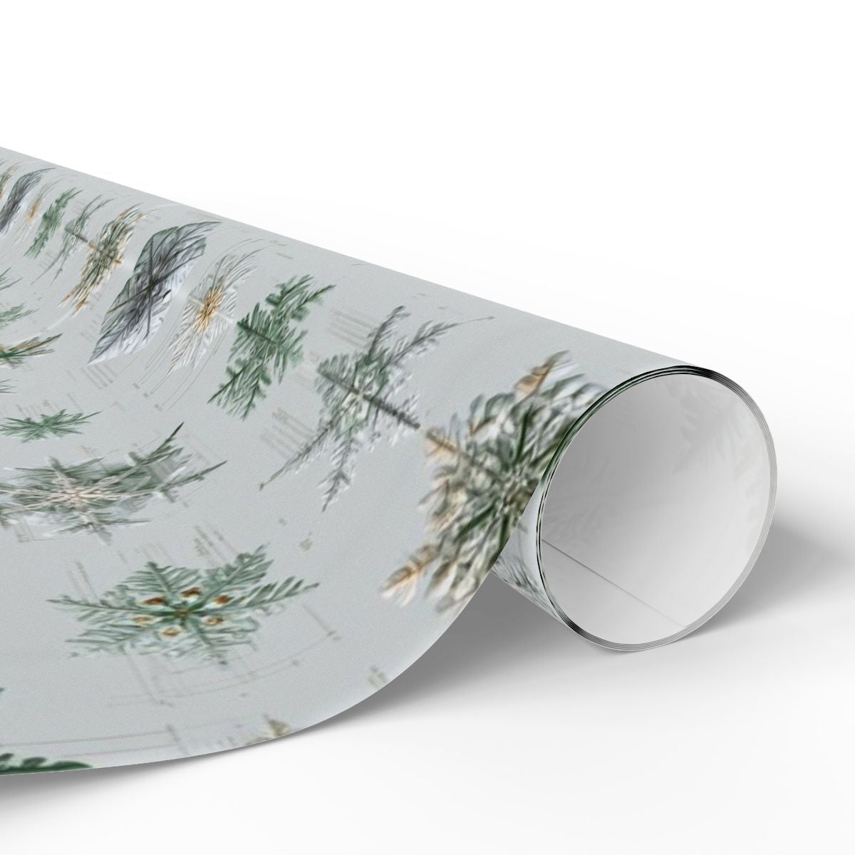 Scientific Snowflake Taxonomy Wrapping Paper