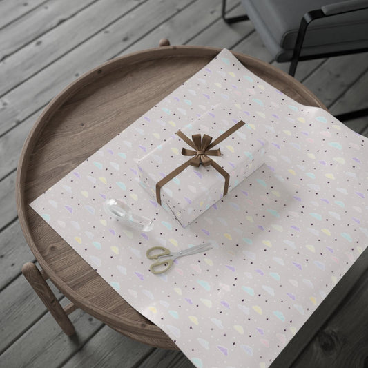 Sky & Cloud Pattern Wrapping Paper — Horizon No. 001